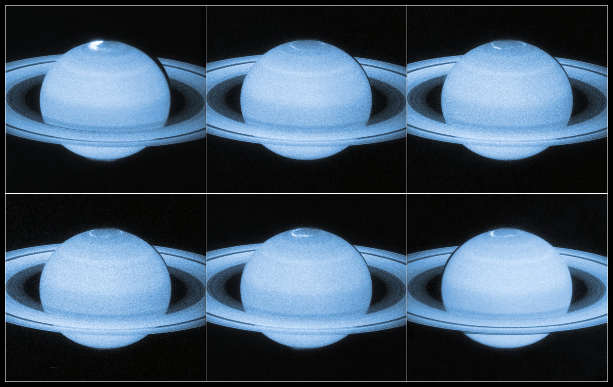 Saturn’s Polar Mysteries: Hexagon and Hurricane