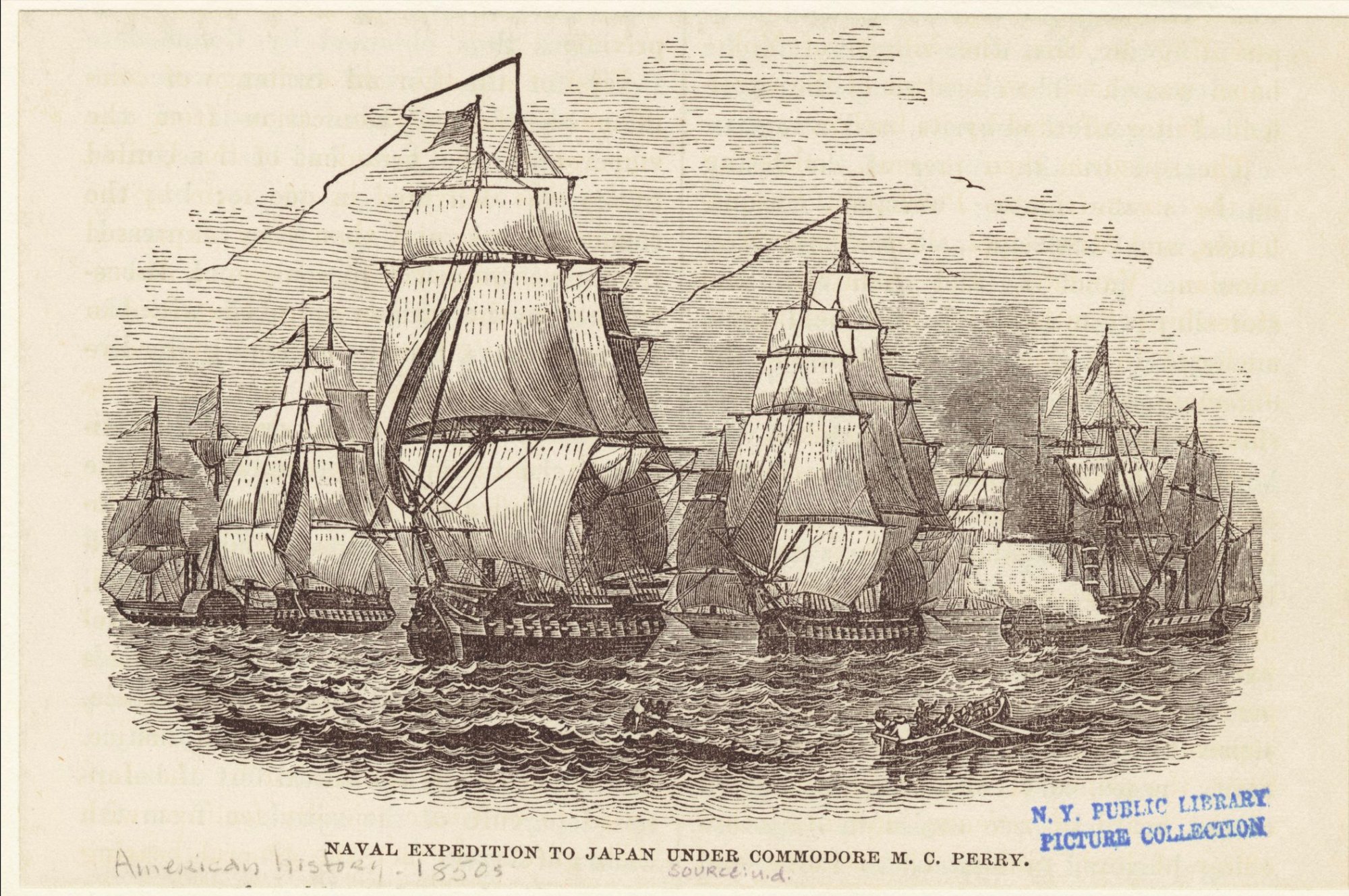 Black Ships and the Opening of Japan