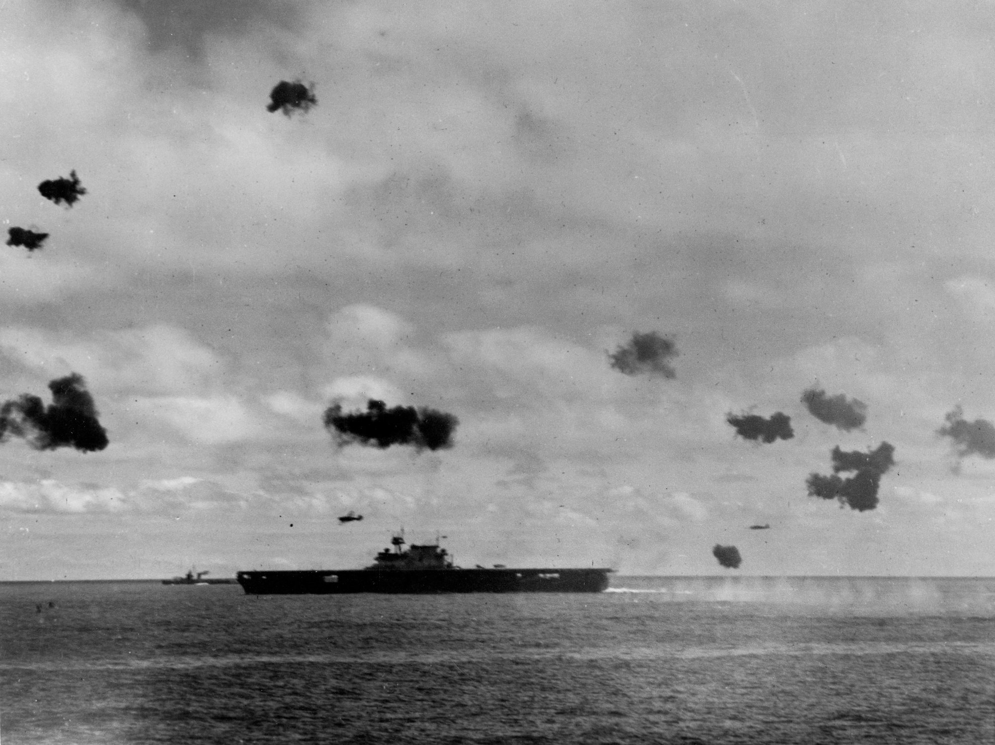 Across two oceans, air at sea decided campaigns.