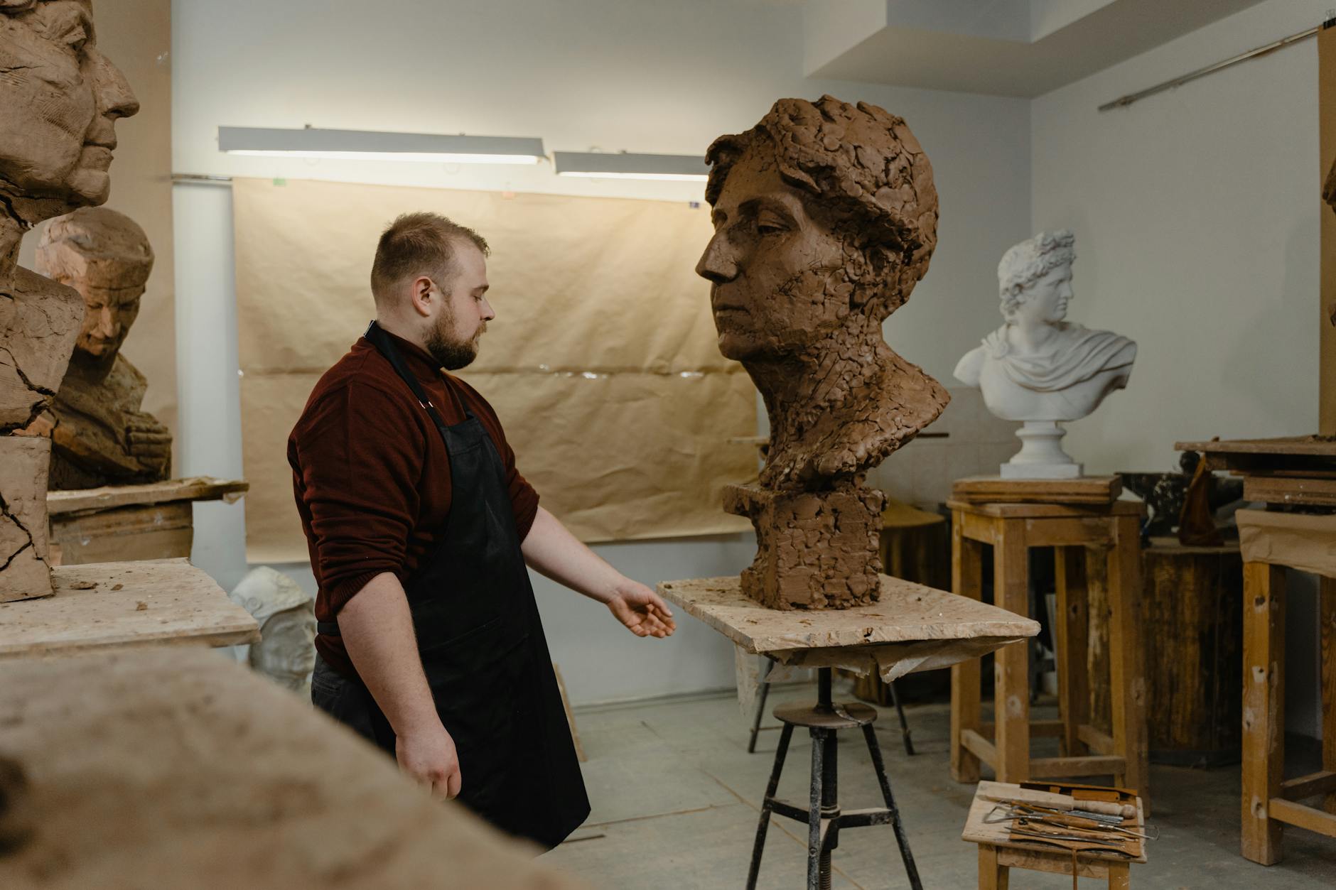 Not Every Sculptor Works by Hand