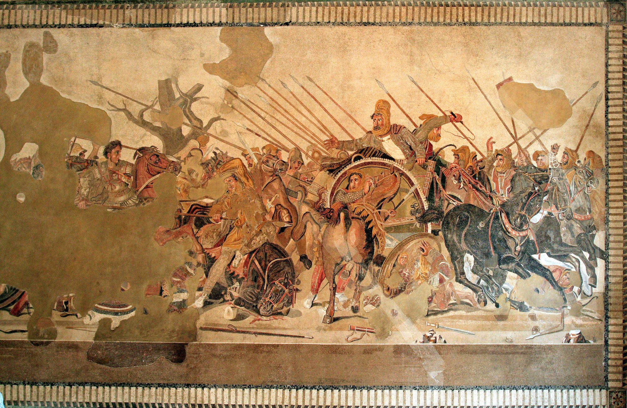 アレクサンドロス・モザイクと失われたギリシア絵画